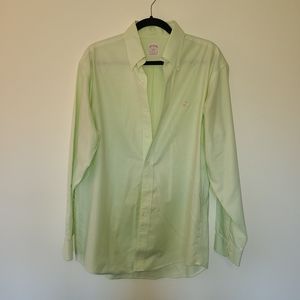 Brooks Brothers Button Down Green Med